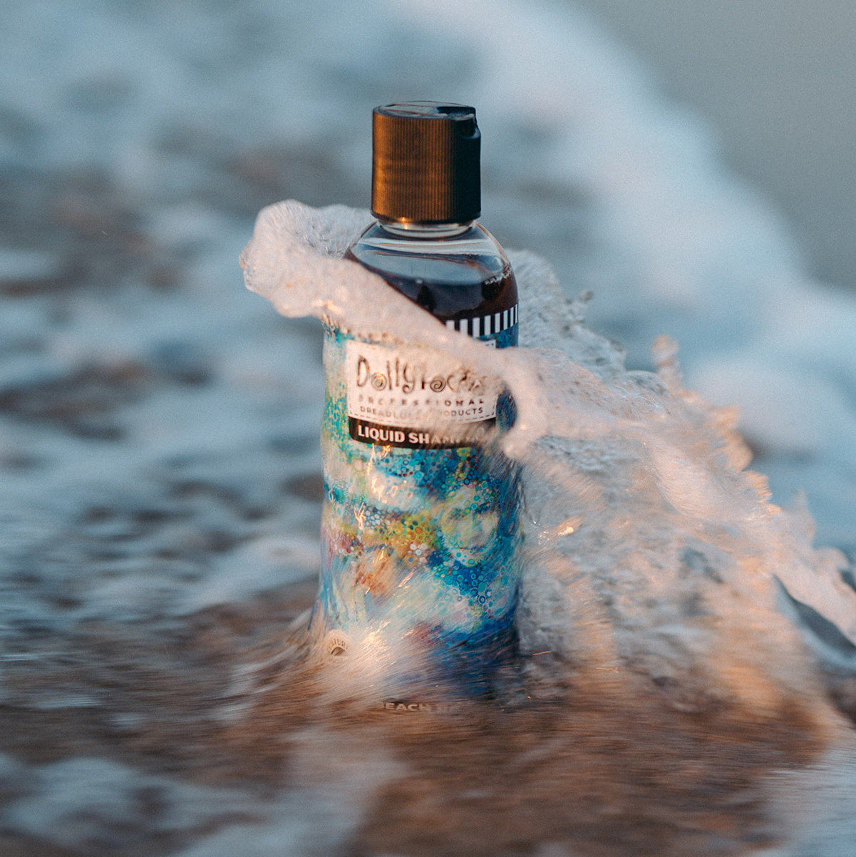 Dollylocks Clarifying Liquid Shampoo, Coconut Lime, Beach Bae (view 3) - Mountain Dreads