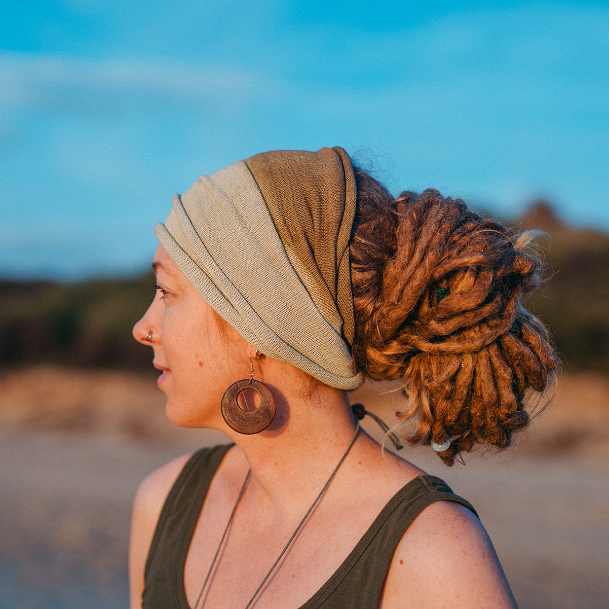 Double Loop Cotton Headband