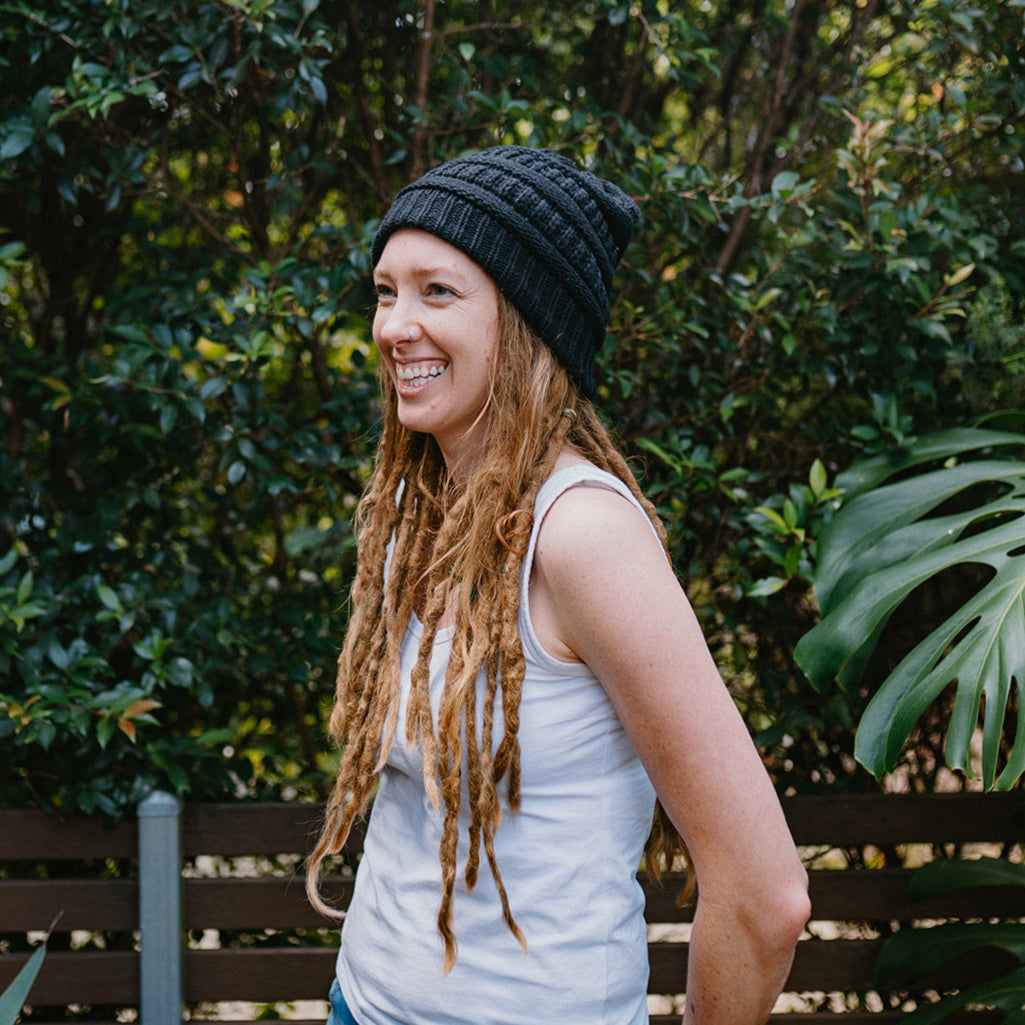 Satin Lined Knitted Beanie