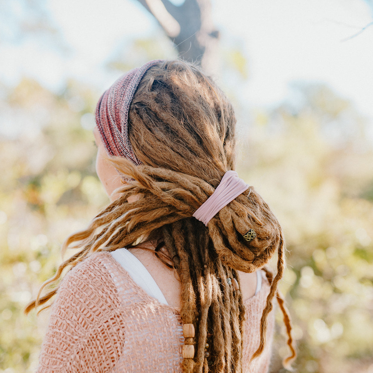 Soft Elastic Large Dread Ties