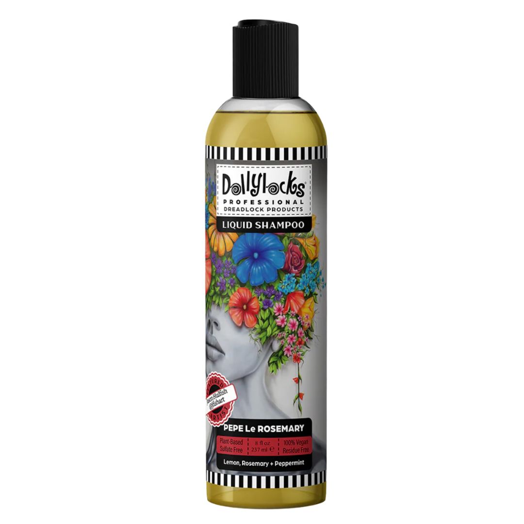 Dollylocks Clarifying Liquid Shampoo | Pepe Le Rosemary