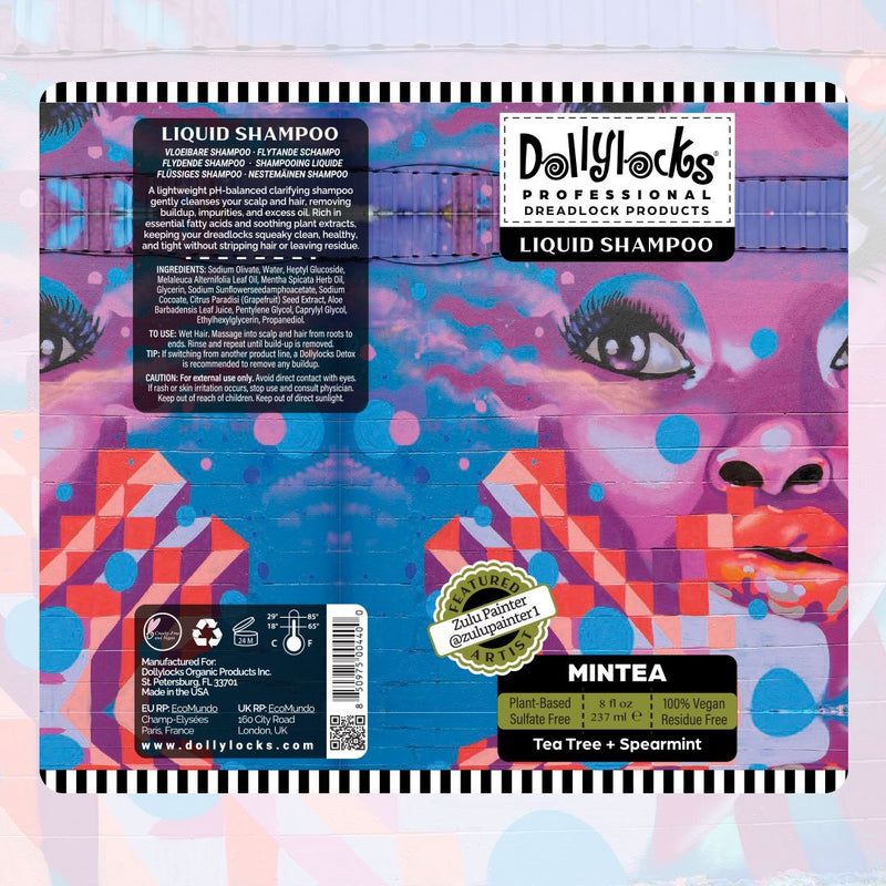 Dollylocks Liquid Shampoo | Travel Size Sampler Set