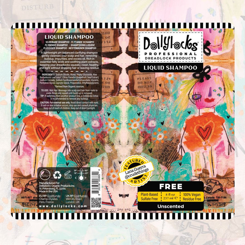 Dollylocks Liquid Shampoo | Travel Size Sampler Set