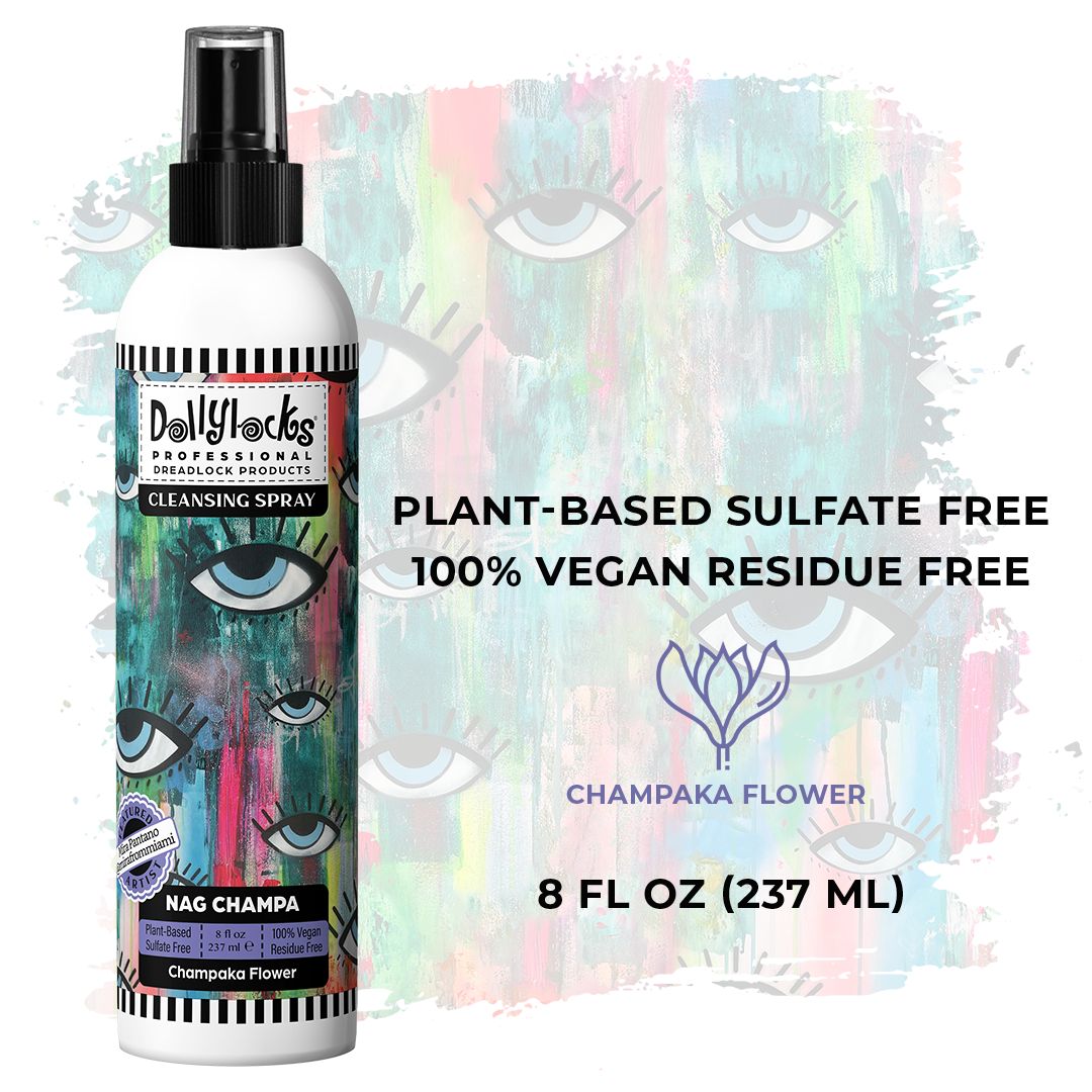 Dollylocks Cleansing Spray, Nag Champa - Mountain Dreads