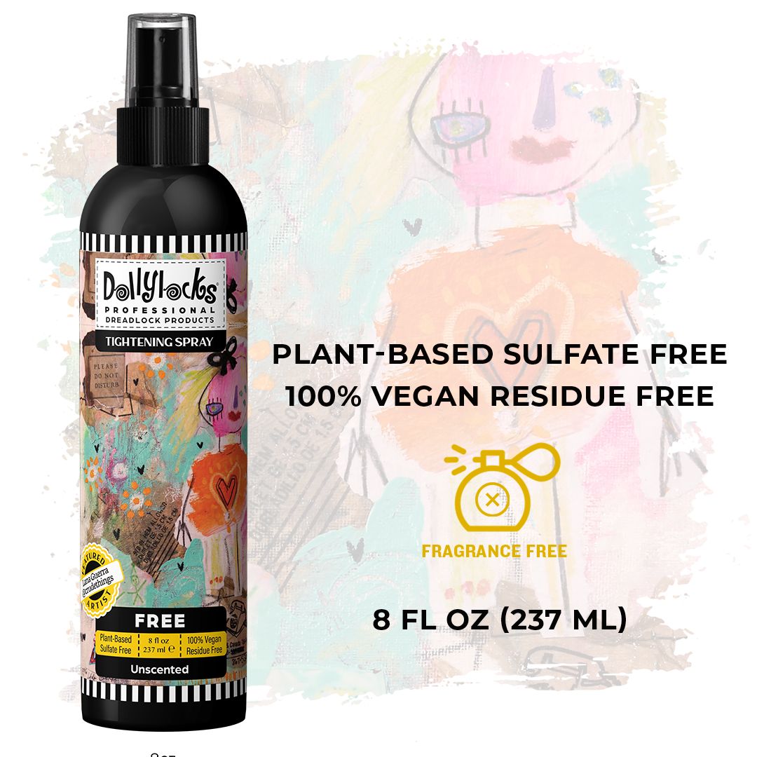 Dollylocks Tightening Spray, Unscented, FREE - Mountain Dreads