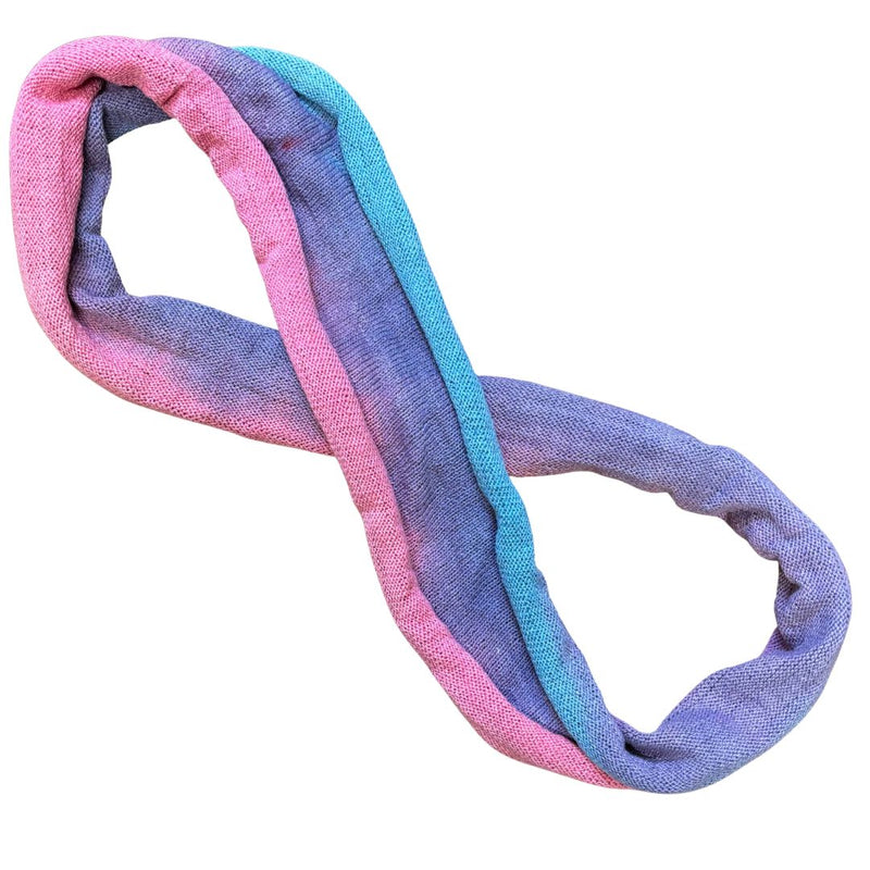 Double Loop Cotton Dread Wrap Headband (25 Colours)