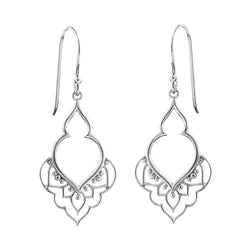 Sterling Silver Moroccan Doorway Earrings