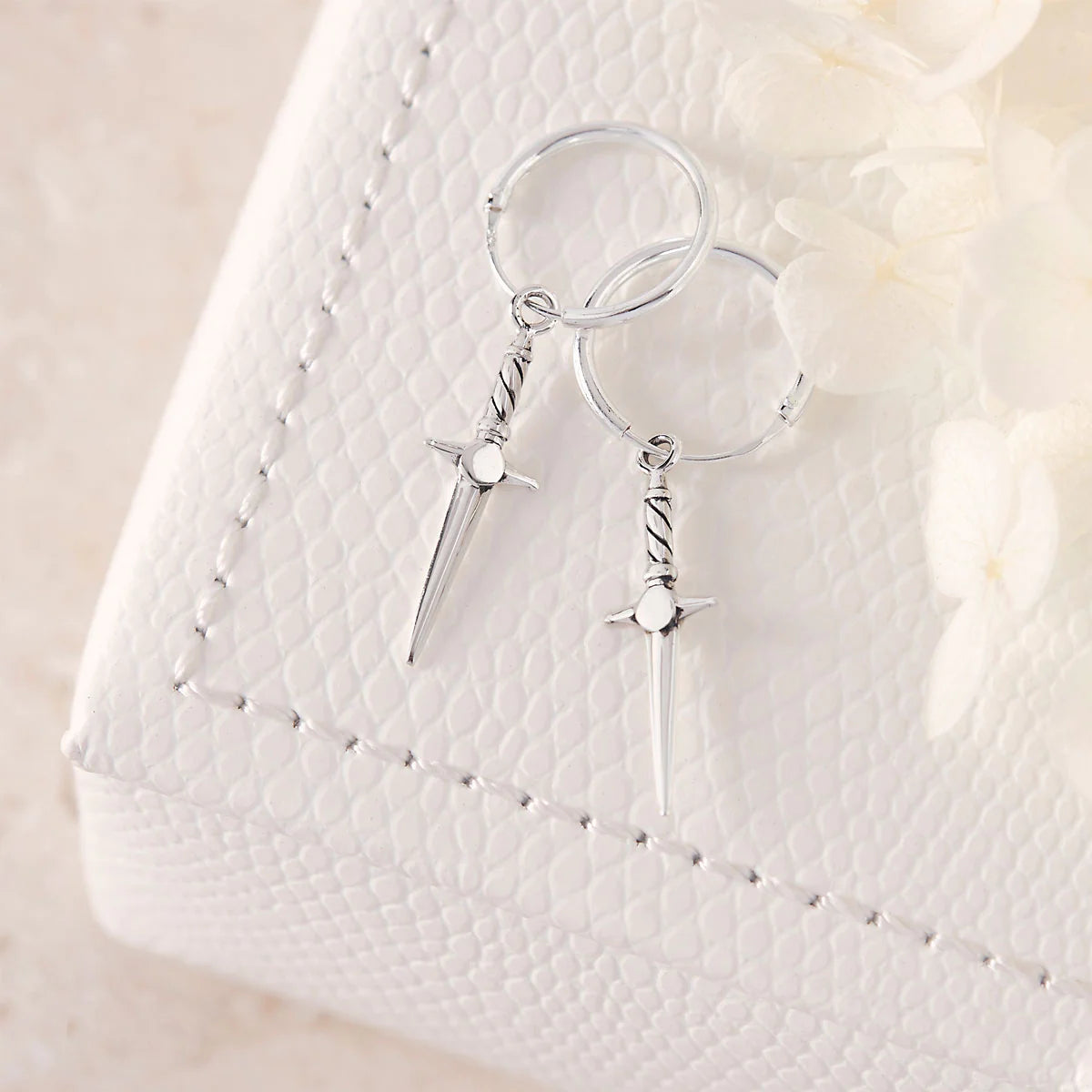 Sterling Silver Cosmic Dagger Sleepers