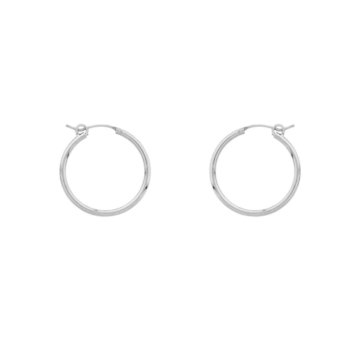 Sterling Silver Hoop Sleepers