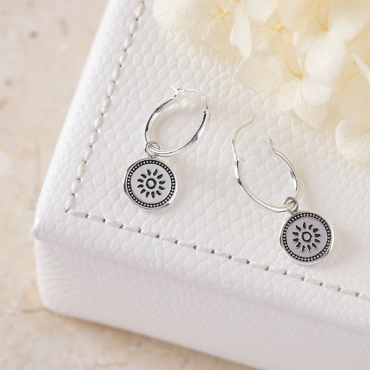 Sterling Silver Solstice Hoops