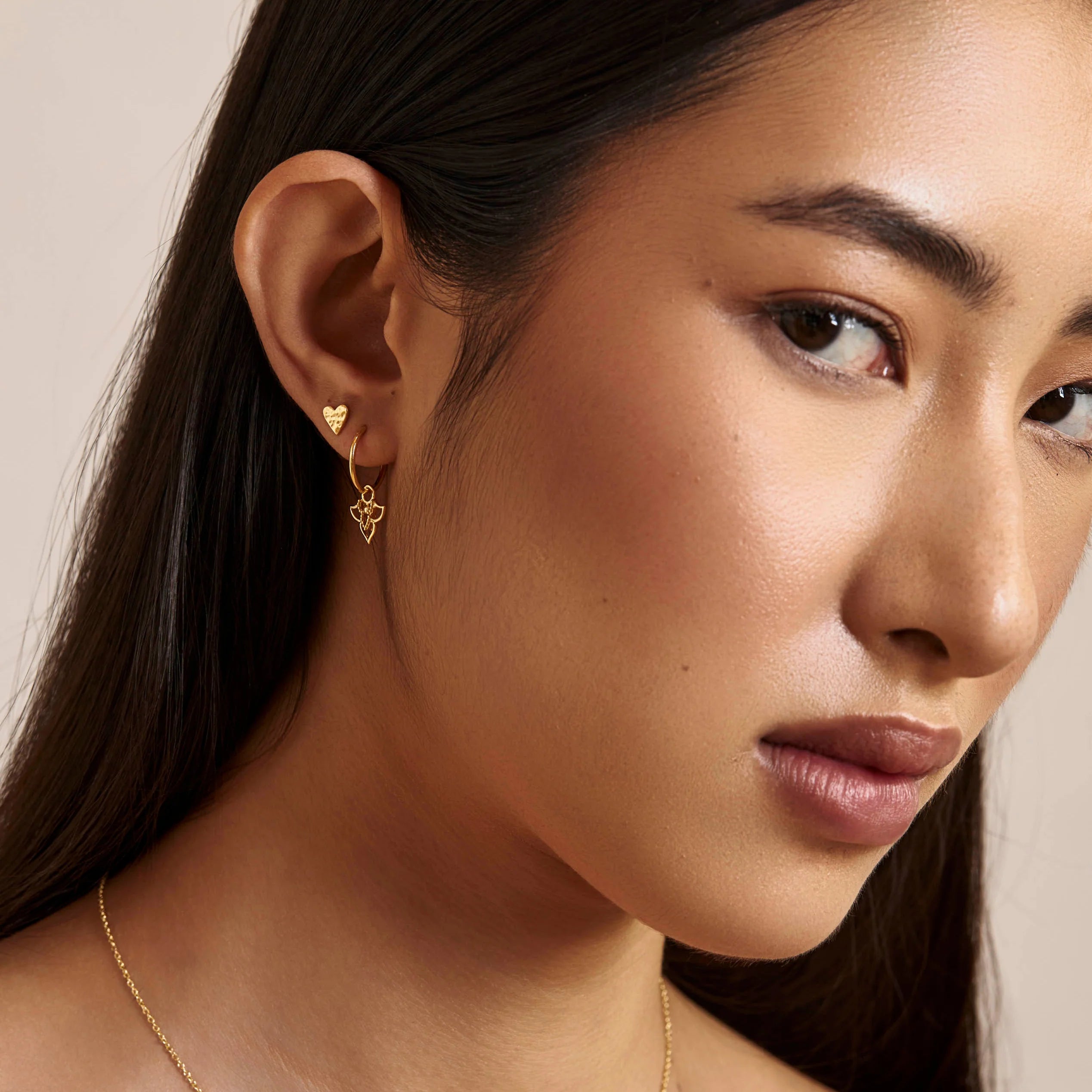 Sacred Bloom Huggies Gold