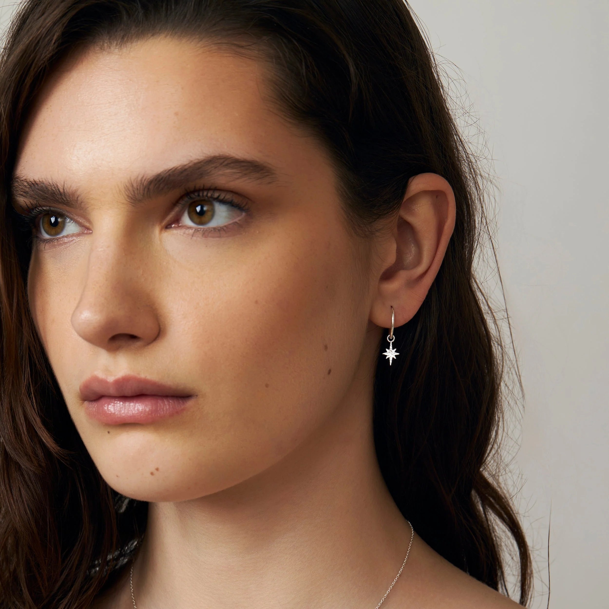 Sterling Silver Astra Huggies