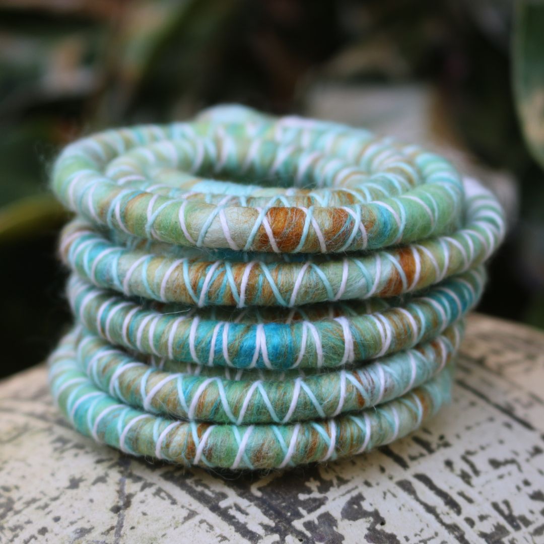 Elemental Wool Felt Spiralocks