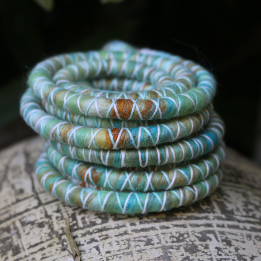 Elemental Wool Felt Spiralocks