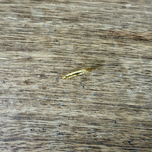 Extra Large Gold Dreadlock Ring