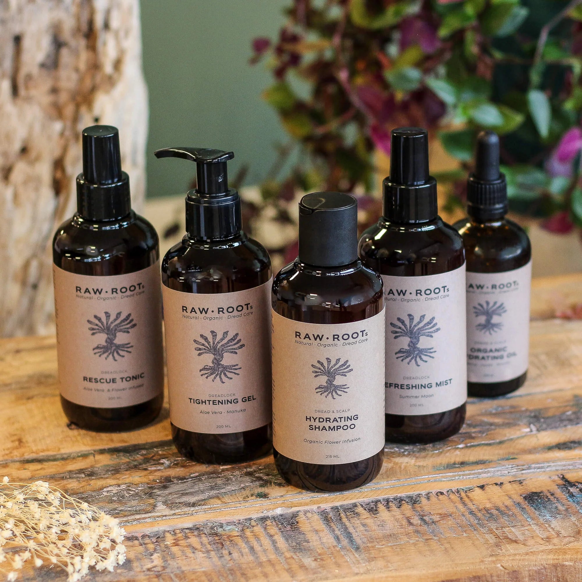 Raw Roots Complete Dreadlock Care Kit