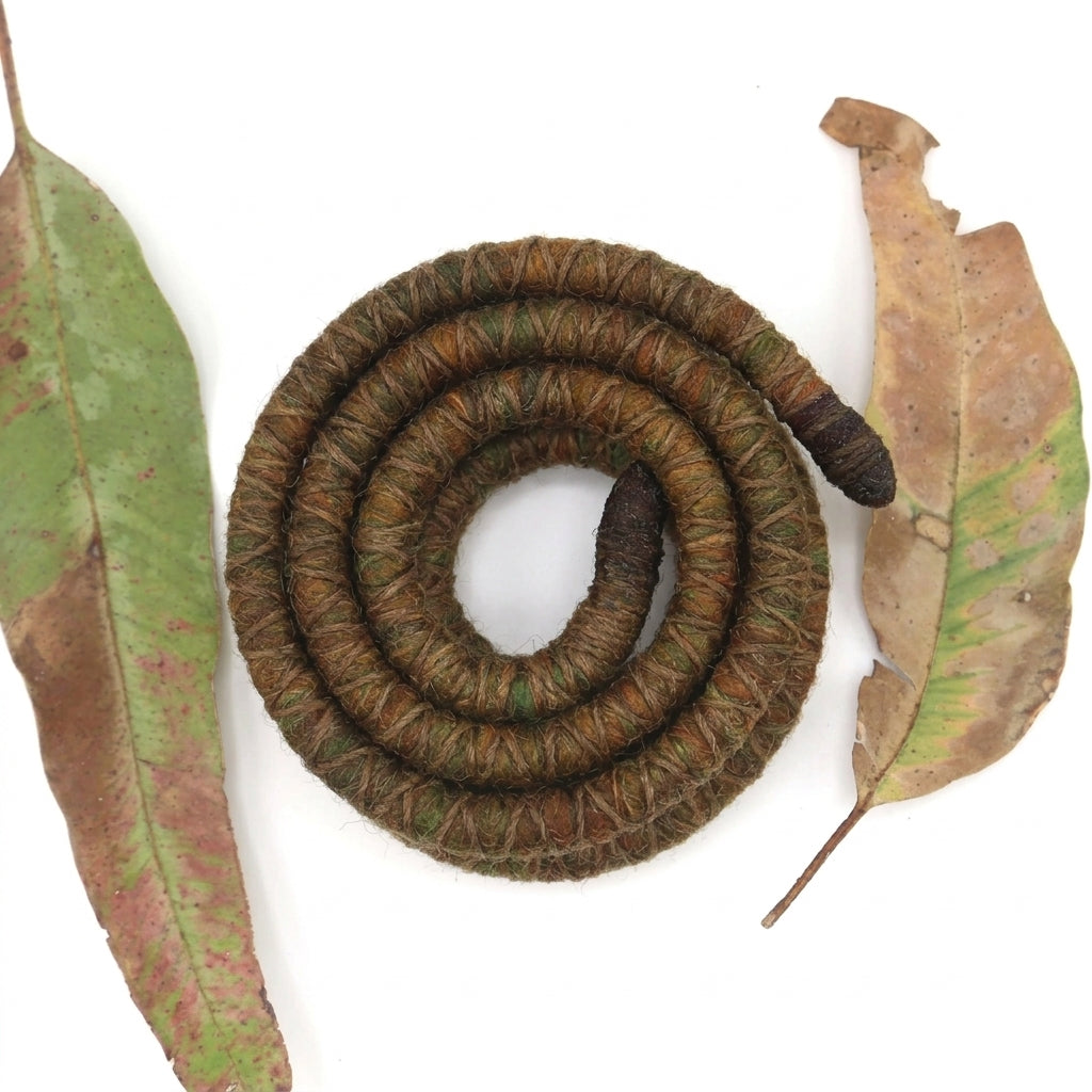 Forest Wool Felt Spiralocks