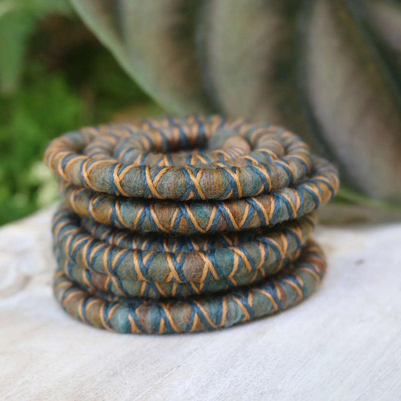 River Wool Felt Spiralocks