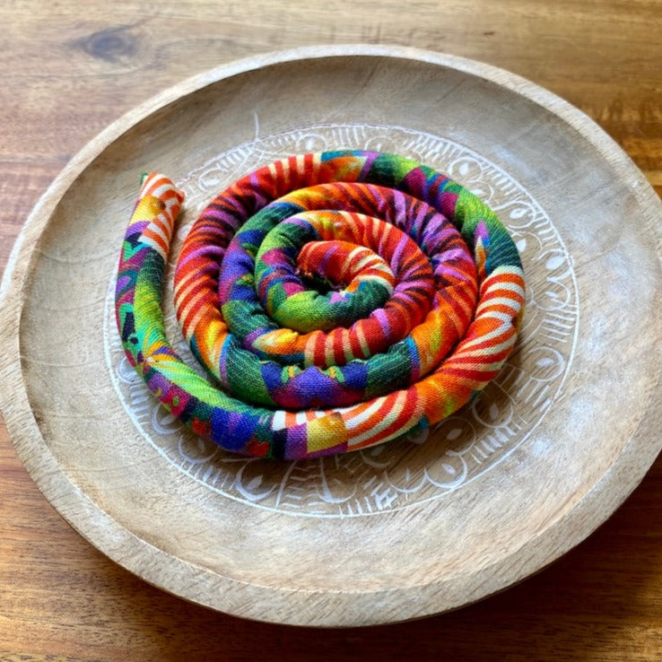 Tropical Rainbow Vegan Spiralocks