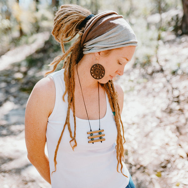 Large Wooden Earrings