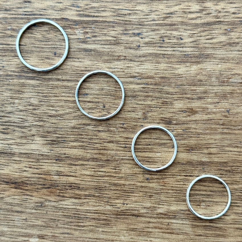 Extra Large Sterling Silver Dreadlock Ring