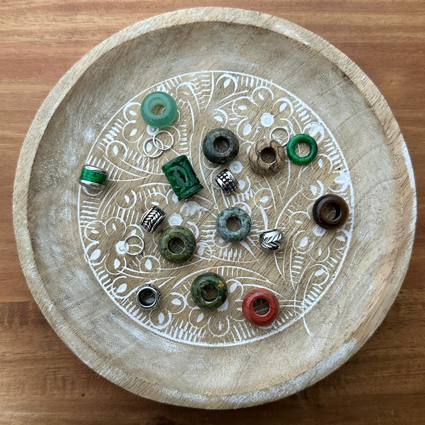 Juniper Forest Dreadlock Beads | Set Of 20