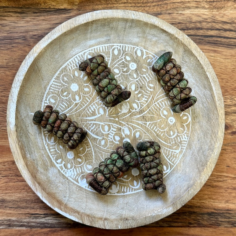 Mini Wool Felt Spiralocks