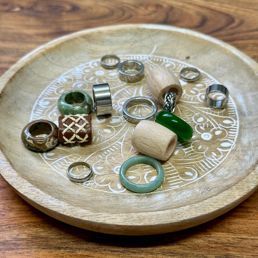 Extra Large Dreadlock Beads | Set Of 15