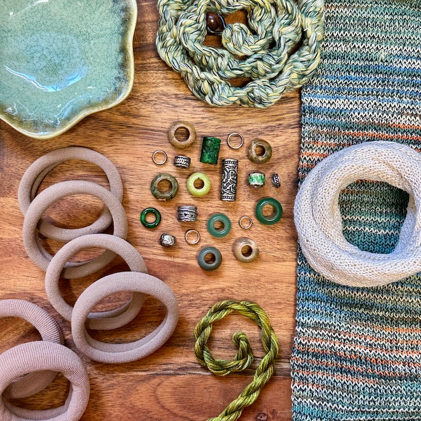 OOAK - Sage Forest Dread Pack