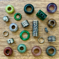 Fairy Forest | Limited Edition Dreadlock Beads | Set Of 20