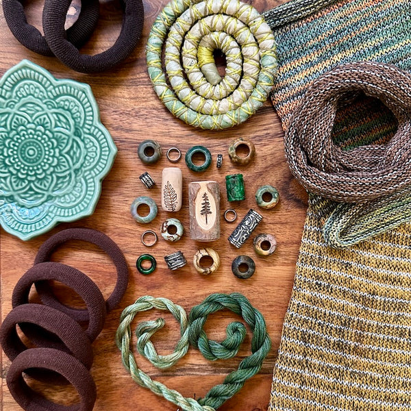 OOAK - Sage Forest Dread Pack