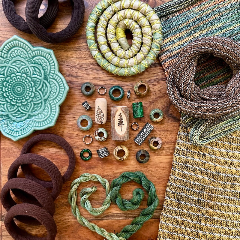 OOAK - Sage Forest Dread Pack