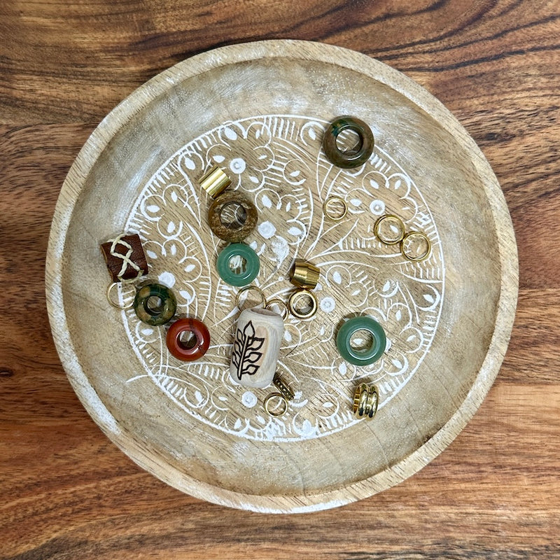 Autumn Leaves | Limited Edition Dreadlock Beads | Set Of 20