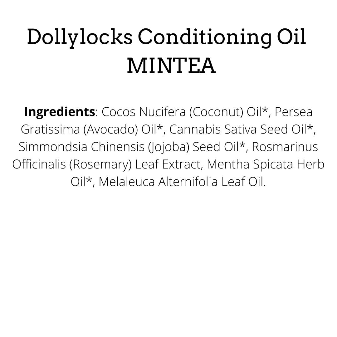 Dollylocks Conditioning Oil | Tea Tree Spearmint | MINTEA