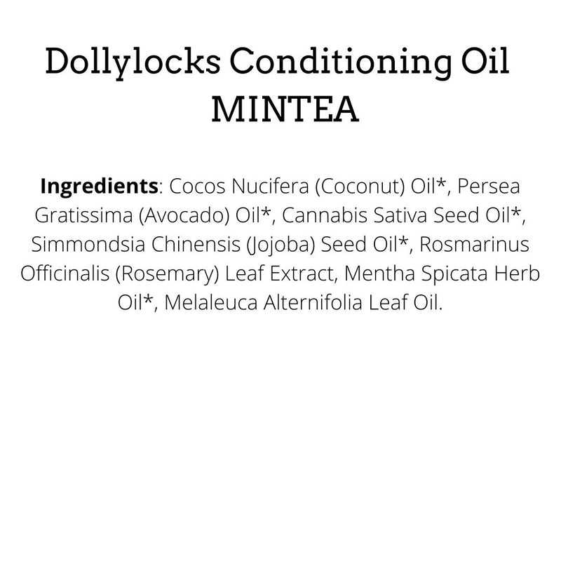 Dollylocks Conditioning Oil | Tea Tree Spearmint | MINTEA