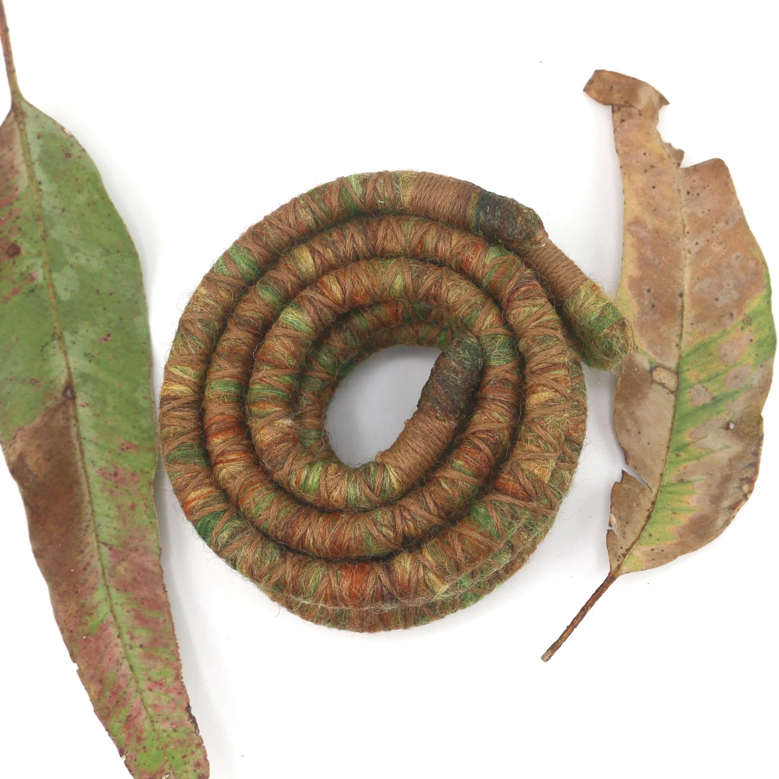 Forest Wool Felt Spiralocks