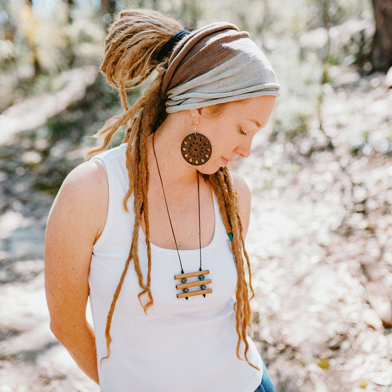 Bamboo Necklace - 3 Rung Ladder