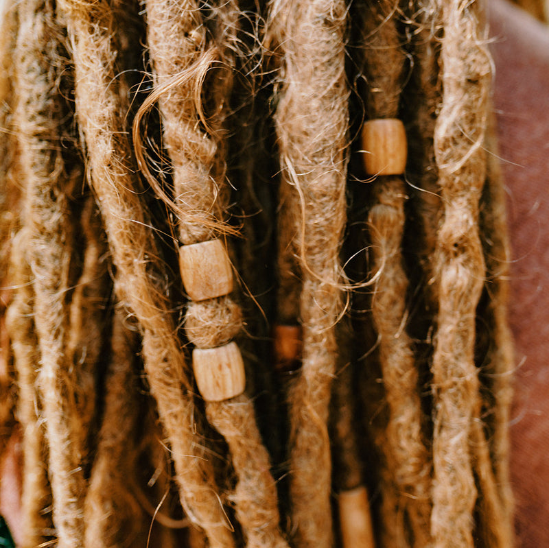 Large Wooden Dreadlock Beads