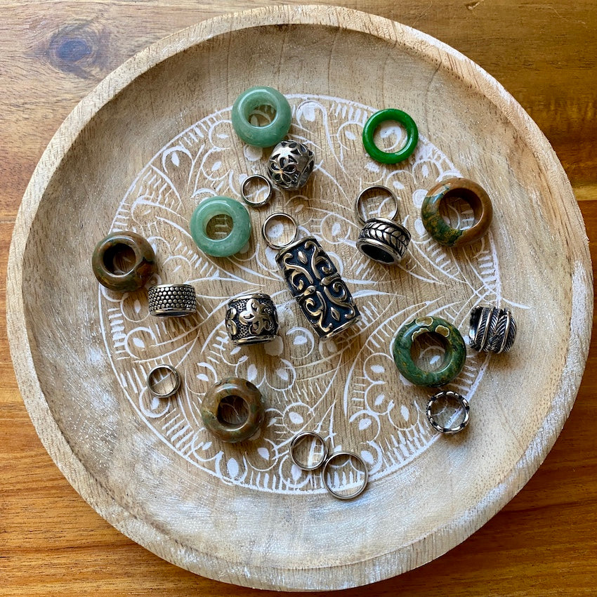 Evergreen Dreadlock Beads | Set Of 20