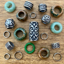 Evergreen Dreadlock Beads | Set Of 20