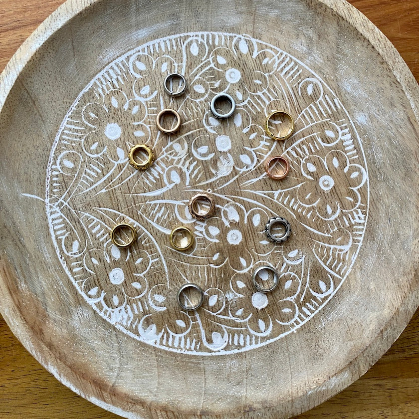 Mixed Dreadlock Rings | Set of 12