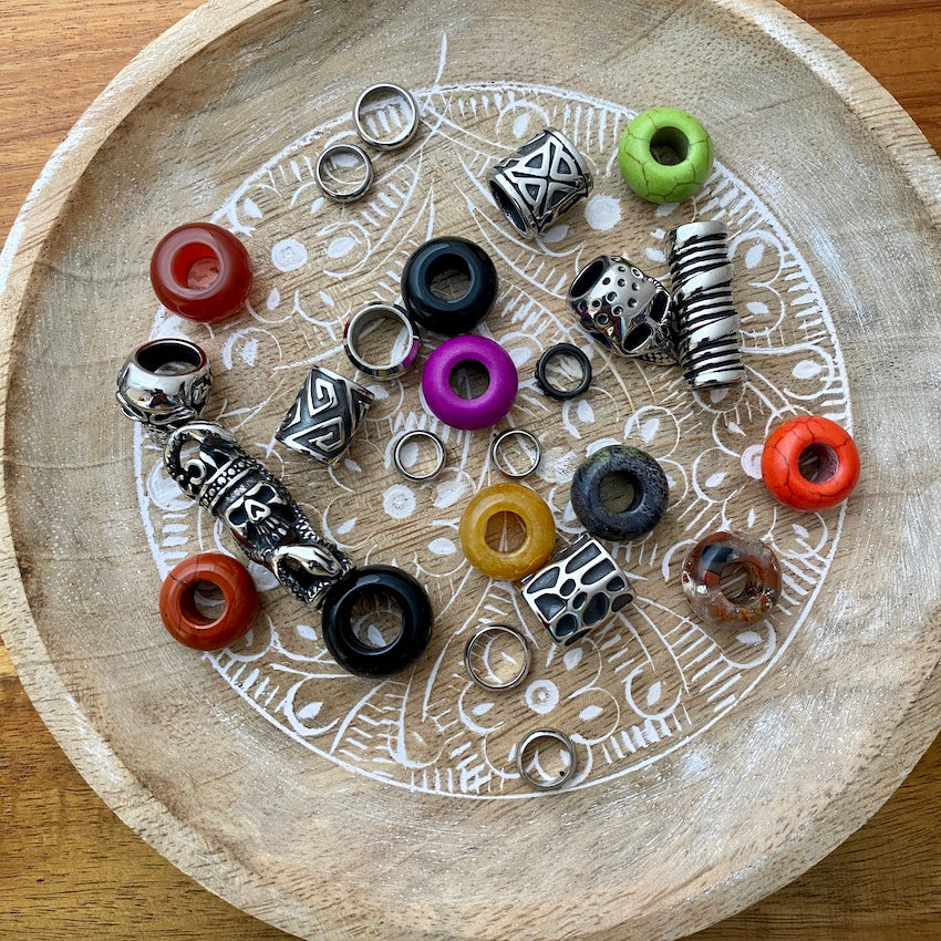 Hallows Eve Dreadlock Beads | Set of 25