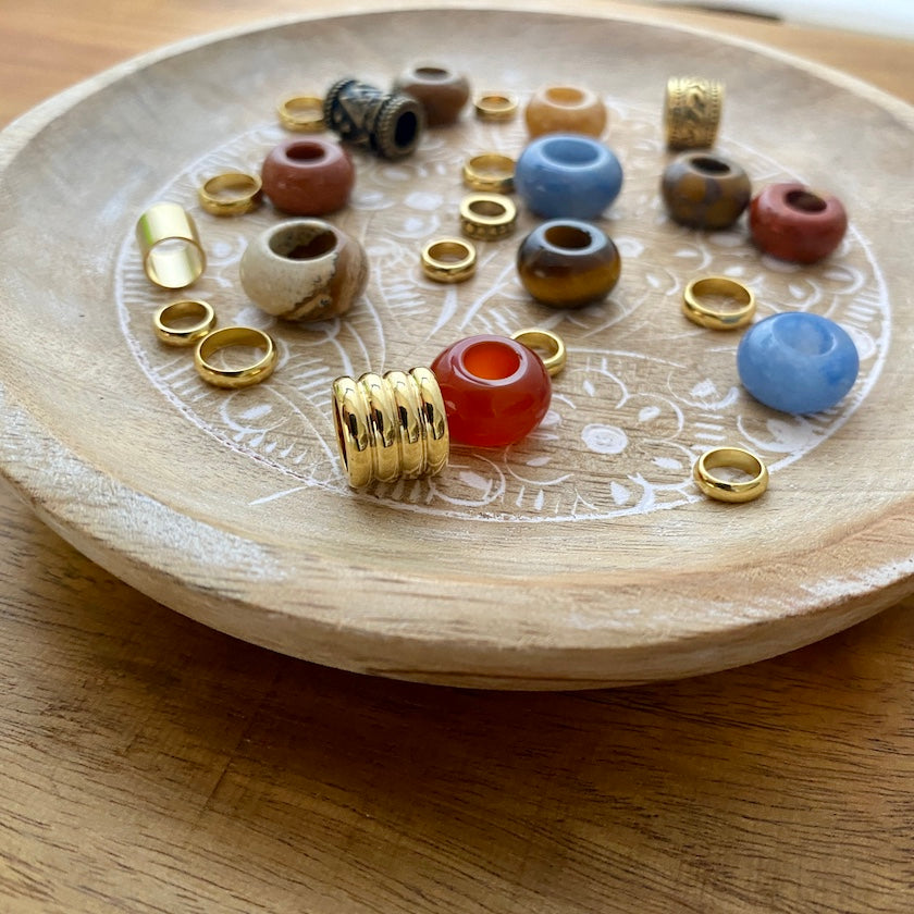 Desert Oasis Dreadlock Beads | Set Of 25