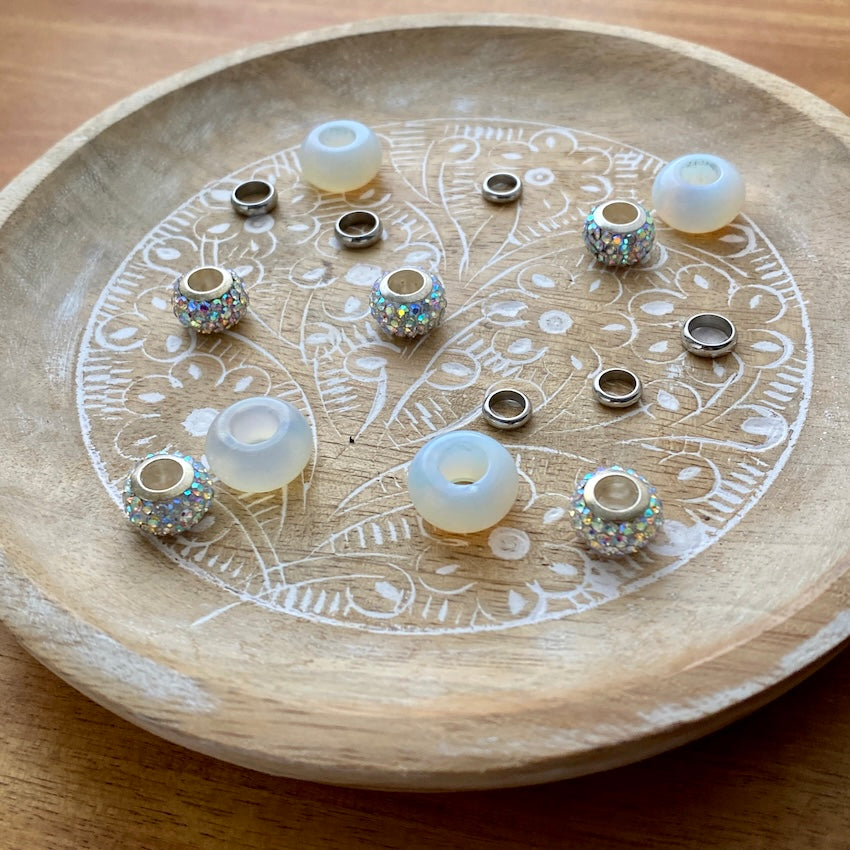 Bejeweled Dreadlock Beads | Set of 15