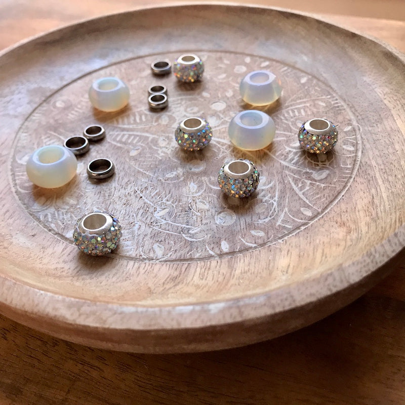 Bejeweled Dreadlock Beads | Set of 15