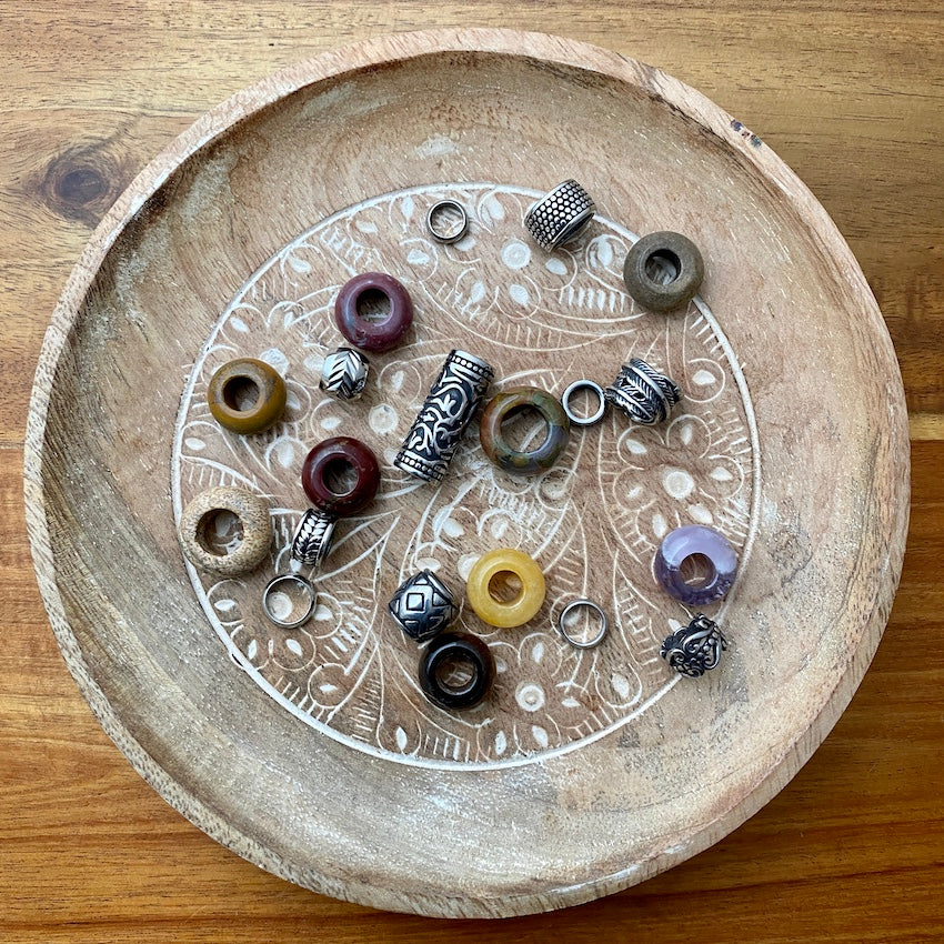 Dusk Dreadlock Beads | Set Of 20