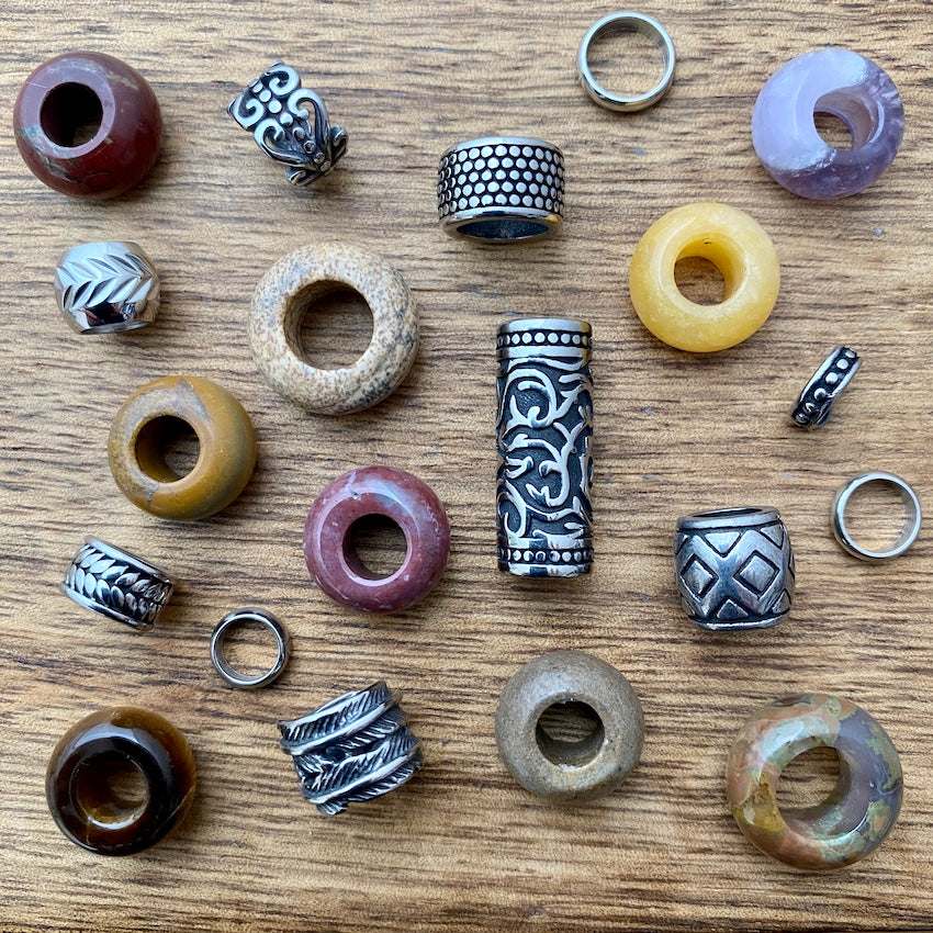 Dusk Dreadlock Beads | Set Of 20