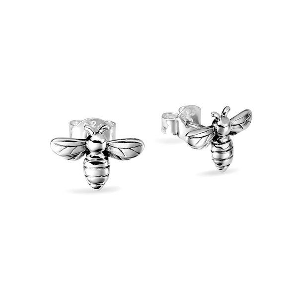 Sterling Silver Delicate Meant to Bee Studs