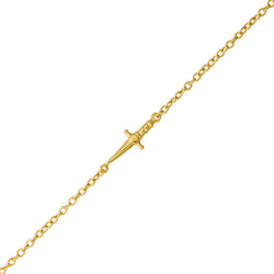Cosmic Dagger Bracelet Gold