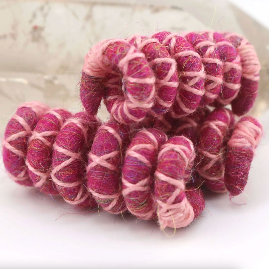 Mini Wool Felt Spiralocks